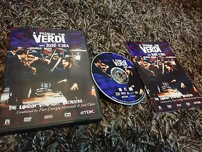 A Passion For Verdi (DVD 2002) Jose Cura London Symphony Orchestra  • £6.95