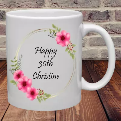 Special Age Personalised Birthday Mug-16th 18th  21st 30th 40th 50th 60th Plus • £9.19