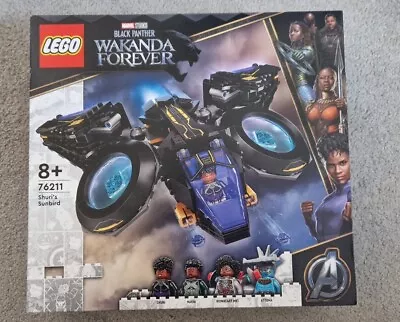 LEGO 76211 Marvel Super Heroes Shuri's Sunbird - Brand New Sealed A • £24.99