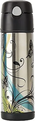 $27.99 • Buy Thermos Stainless Steel Vacuum Insulated Hydration Bottle, 530Ml, Butterfly, Au|