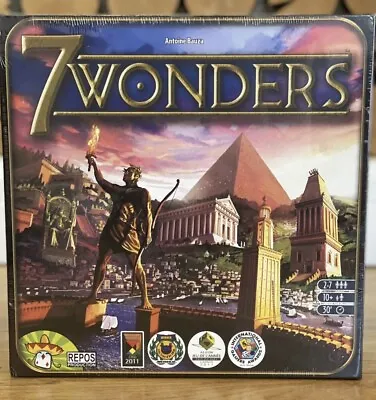 7 Wonders Board Game BRAND NEW SEALED • £11.50