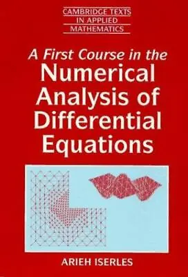 $11.17 • Buy A First Course In The Numerical Analysis Of Differential Equations