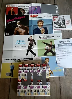 $712.14 • Buy Johnny Hallyday-Coffret Limited Access-Les 45 RPM (New) Couleur-500 Example