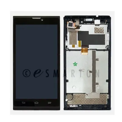 ZTE Blade L2 LCD Display Touch Screen Digitizer Glass Lens + Frame Assembly USA • $34.99