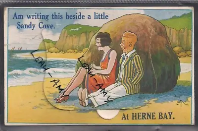 £4.99 • Buy Original Old Postcard Of Comic Multi View, Herne Bay, Kent