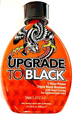 Ed Hardy Upgrade To Black 1 Hour Power Bronzer Indoor Tanning Bed Lotion • $25.85