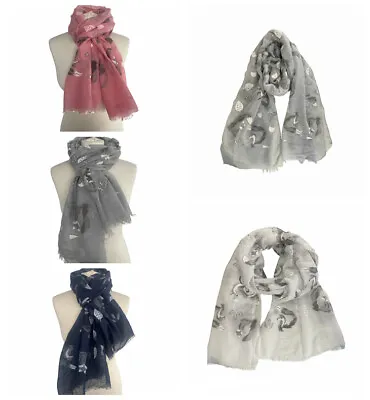 £3.50 • Buy Fox Animal Print Women Ladies Scarf Neck Shawl Stole Wrap Fashion Scarves Soft