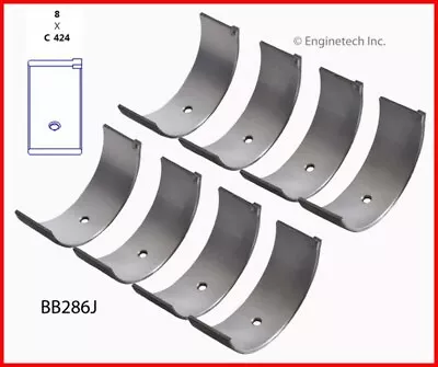 89-92 Fits Chrysler 2.5L / 153 SOHC L4 8V  J   Turbo   Rod Bearings .25 • $33.01