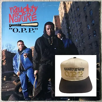 Naughty By Nature OPP Promo Snapback Hat Vintage Headmaster Rap Hip Hop • $75