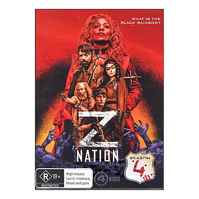 Z NATION: SEASON 4 DVD (4 Disc Set) Brand NEW Sealed Region 4 • $24.95