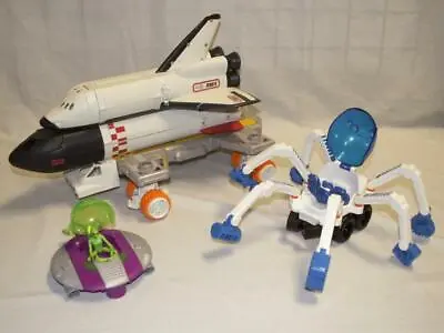 MBX Mega Rig Space Shuttle Mission Set Spider Rover Fisher Price Mattel Matchbox • $60