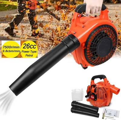 £62.75 • Buy Handheld Petrol Leaf Dust Air Blower Gasoline Blower 26CC 2Stroke Garden Outdoor
