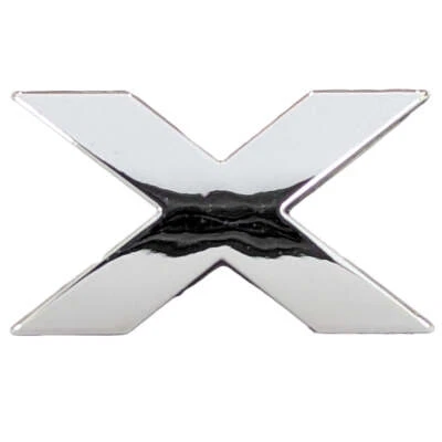 £3.10 • Buy Chrome 3D Self-Adhesive Letter Number Car Badge Emblem Stick On For Home & Auto