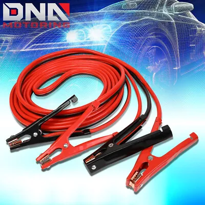 25' 500amp Car Battery Booster Cable 4 Gauge Emergency Power Jumper Heavy Duty • $32.99
