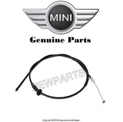 For Mini R55 R56 R57 R58 R59 Cooper Rear Hood Release Cable Genuine 51237148865 • $31.02