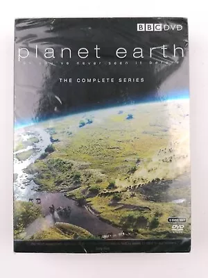 Planet Earth The Complete Series Sir David Attenborough - 5 Disc DVD Box Set • £10.31