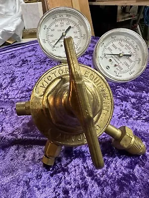 VINTAGE Victor Equipment Company Compressed Gas Regulator • $42