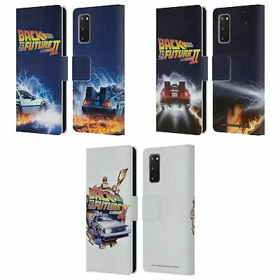 Official Back To The Future Ii Key Art Leather Book Case For Samsung Phones 1 • $38.45