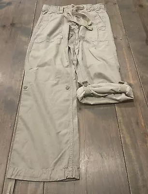 Vintage 2007 GAP Industrial Hickory Trouser Men’s Drawstring Cotton Pants M 32 • $89.99