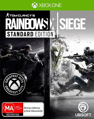 Tom Clancy's - RAINBOW SIX SIEGE - Microsoft XBOX ONE - Shooter - Aussie Stock • $8