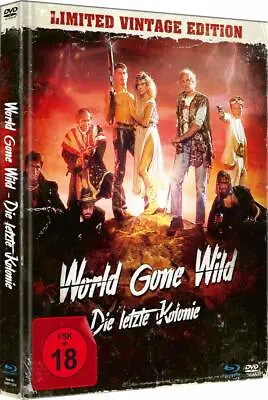 £29.99 • Buy World Gone Wild- Bruce Dern, Adam Ant BLU-Ray +DVD  Mediaboook Region B NEW