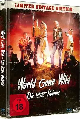 £24.99 • Buy World Gone Wild- Bruce Dern, Adam Ant BLU-Ray +DVD  Mediaboook Region B NEW