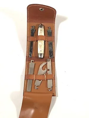 Vintage Imperial Pocket Knife Multi Tool Kit Set Pouch Made Germany Made In USA • $59.99