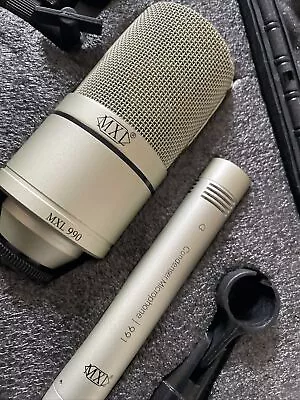 MXL 990/991 Large-Diaphragm & Small Diaphragm Condenser Studio Microphones Mint • £80