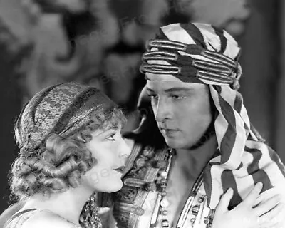 8x10 Print Rudolph Valentino Vilma Banky The Son Of The SheiK 1926 #4115 • $15.99