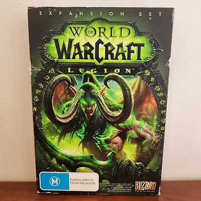 World Of Warcraft Legion Expansion Set PC Game Free Tracked Postage • $44.95