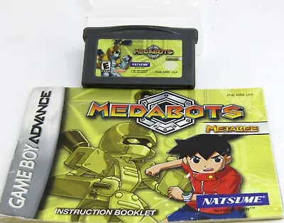 Game Boy Advance Medabots Metabee Game And Manual. Rare. • $220
