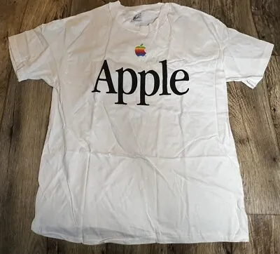 Vtg Apple Mac Computers Promo Shirt NOS UNWORN Size XL Single Stitch 90's • $399.99