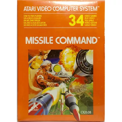 Missile Command (Atari) Cart Only • $7.94
