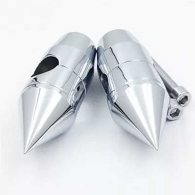 For Kawasaki Vulcan 900 Classic Custom CHROME 1''inch Spike Handlebar Risers • $40.29