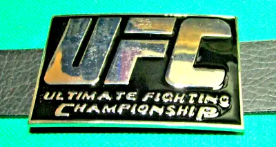 Belt Buckle  UFC-Ultimate Fighting Championship  Silver Color 4 Cm Wide Belt. • $29.95