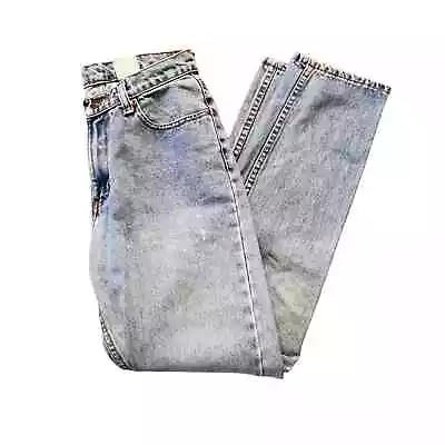 Jordache Vintage Women's Casual Blue Denim Jeans High Waist SZ 3/4 • $25