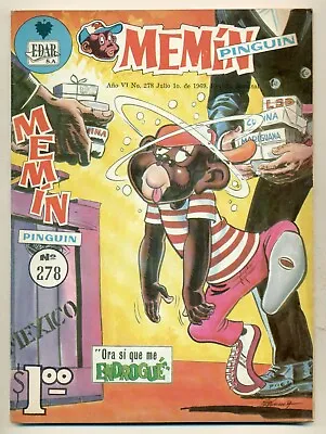 MEMIN PINGUIN #278 Ora Sí Que Me Endrogué Mexican Comic 1969 • $10