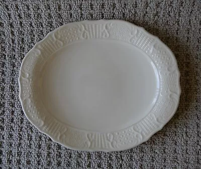 Vintage CANONSBURG Ironstone Pottery  AMERICAN TRADITIONAL - 11  Oval Platter • $17.95