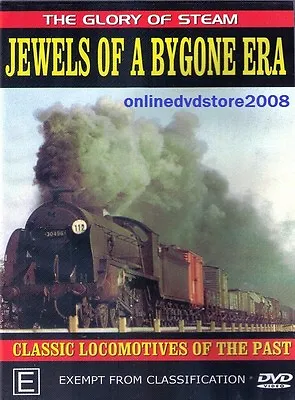 JEWELS Of A BYGONE ERA - Classic LOCOMOTIVES - Steam TRAINS Story DVD NEW SEALED • $3.86