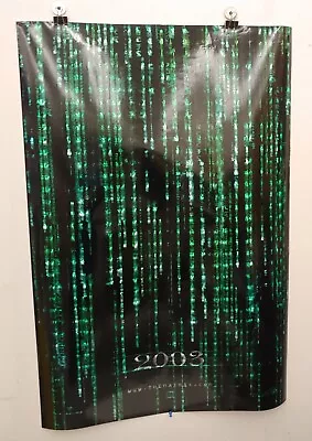 Keanu Reeves THE MATRIX RELOADED Movie Poster ORIGINAL 2003 HOLOFOIL 27x40 • $69.99