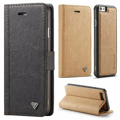 $5.29 • Buy Wallet PU Leather Flip Case Cover For IPhone 7 8 6 6S Plus X XS Max XR