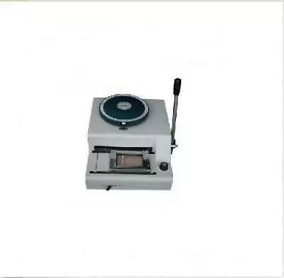 Hot Sale 2 In 1 80 Manual PVC Card Embossing Embosser & Indent Print Machine  • $1055.14