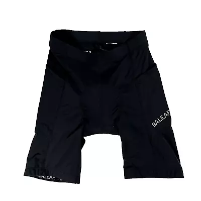 Baleaf Cycling Shorts Mens Medium Padded  Compression Bike Shorts Pockets Black • $10