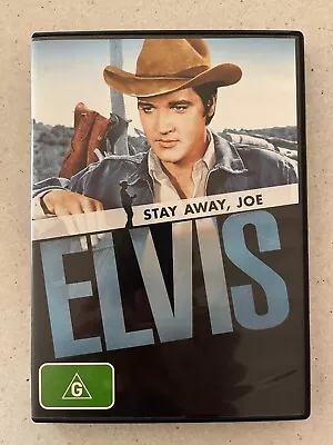 Stay Away Joe DVD Region 4 1968 Elvis Presley Comedy Burgess Meredith Jurado • $15.91