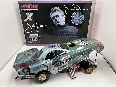 1:16 John Force 2005 Mustang Funny Car. Castrol GTXstart Up.James Dean 50th Ann • $990