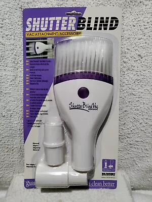 Vintage  New IdeaWorks Shutter Blind Vac Attachment With Hose Adapter • $14.99