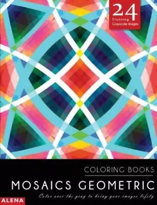 Mosaics Geometric Coloring Books: Stress Relief Coloring Books For Adults W... • $10.41