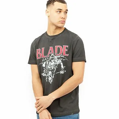 Official Marvel Mens Blade Strike T-shirt Black S-XXL • £10.49