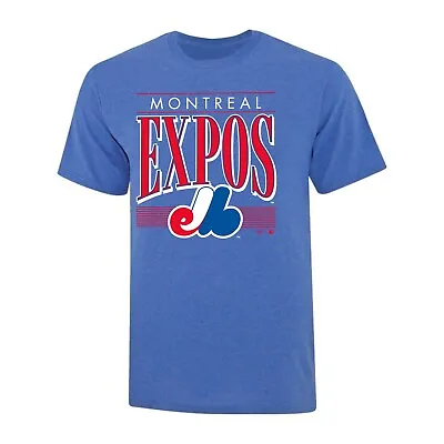 Montreal Expos MLB Vintage Carter Heathered T-Shirt! 47 Brand Tee MTL Team Logo • $26.22