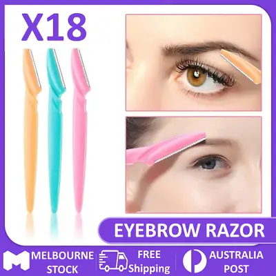 Facial Eyebrow Razor Trimmer Shaper Shaver Blade Knife Hair Remover Tinkle Razer • $3.68
